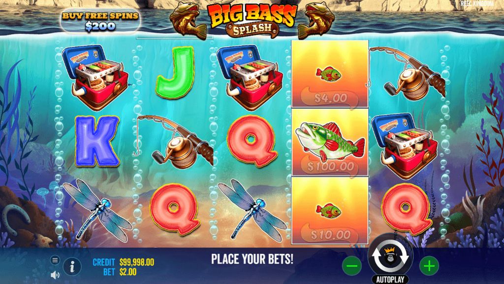 Slot Big Bass Dash (jogo pragmático)